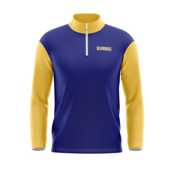 Full Dye Sub 1/4 Zip Pullover - Adult/Youth-front