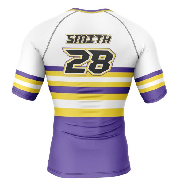 Baseball/Softball Short Sleeve Pullover V-Neck Jersey Back