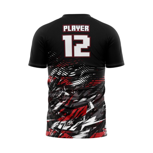 Full Dye Sub Short Sleeve Pullover Jersey - Varsity Pattern - Adult/Youth Back