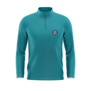 Quarter Zip Pullover Warmup Jacket - front