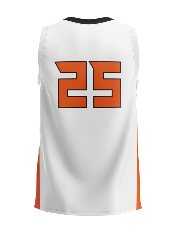 Full Dye Sub Basketball Jersey- back view