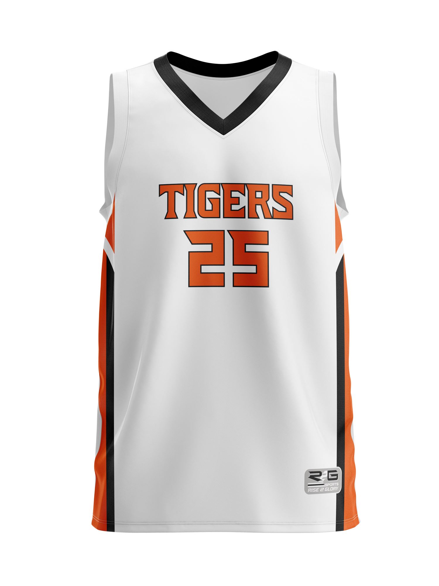 Full Dye Sub Basketball Jersey- front view