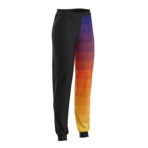 Jogger Style Warmups Pants - Cuffed Leg