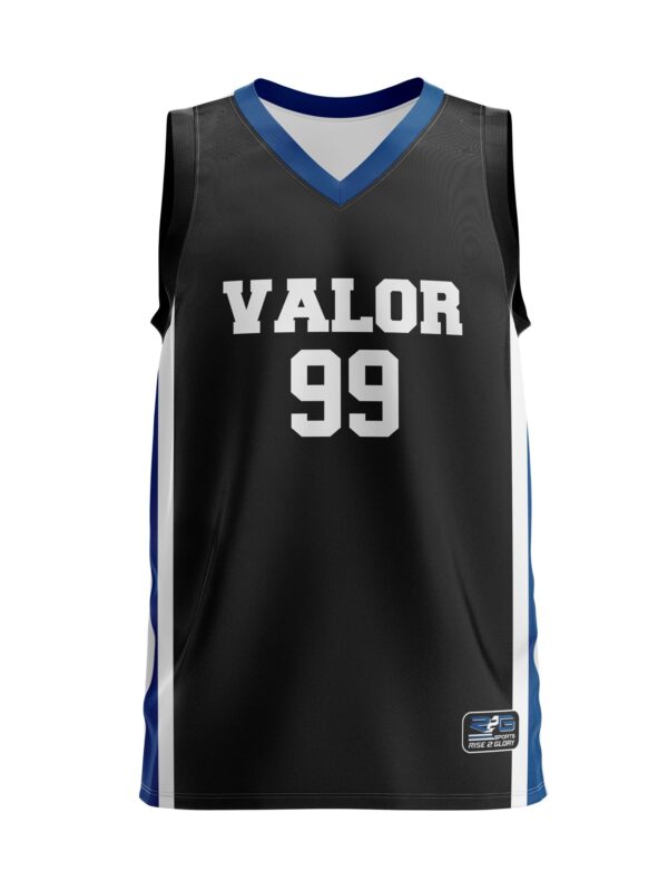 Full Dye Sub Basketball Jersey- front view