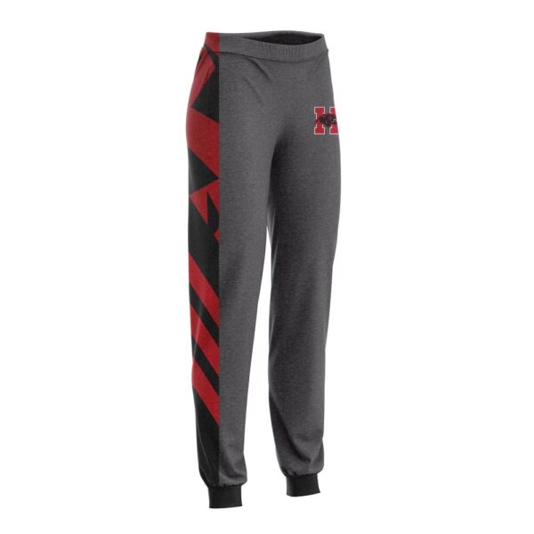 Jogger Style Warmups Pants - Cuffed Leg