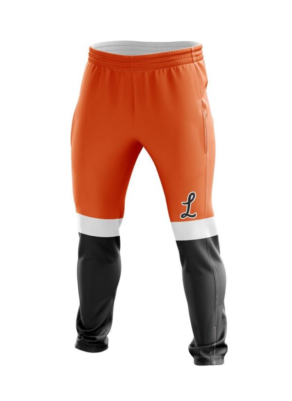 Sublimated Woven Microfiber Jogger Pattern Warmups front