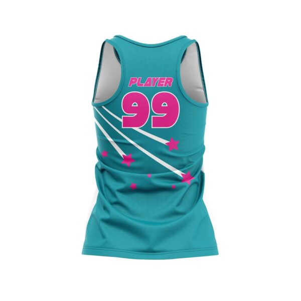 Full Dye Sub Basketball Jersey - Varsity Pattern - back