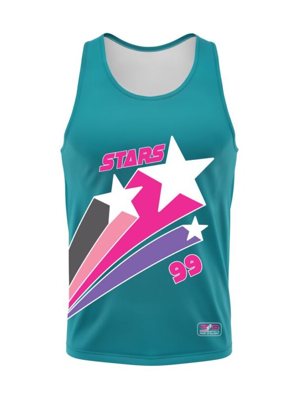 Full Dye Sub Basketball Jersey - Varsity Pattern - front