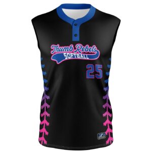 Fastpitch Two Button Jersey - front