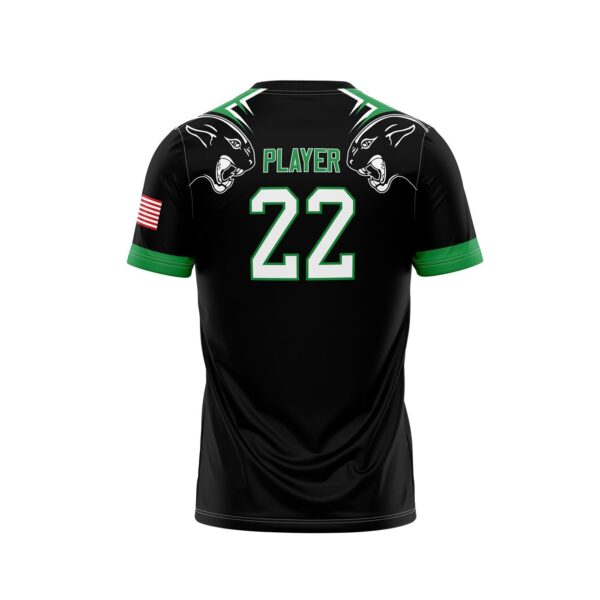 Full Dye Sub Baseball/Softball Short Sleeve Pullover Jersey-back