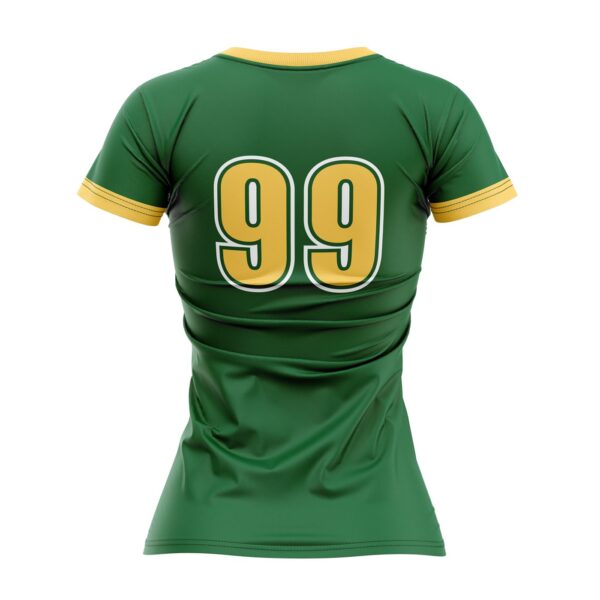 Fastpitch Cap Sleeve Pullover Jersey. back