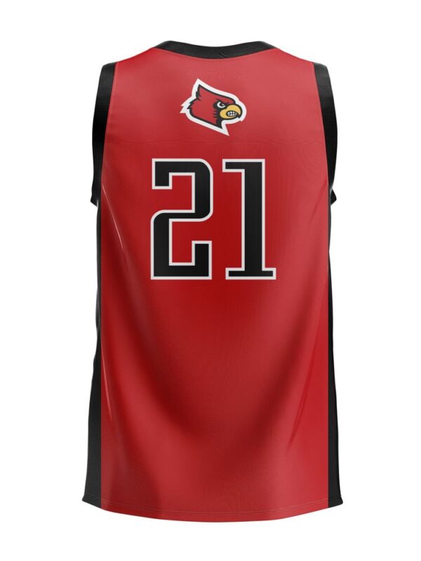 Reversible Basketball Jersey - Proline pattern -Red back