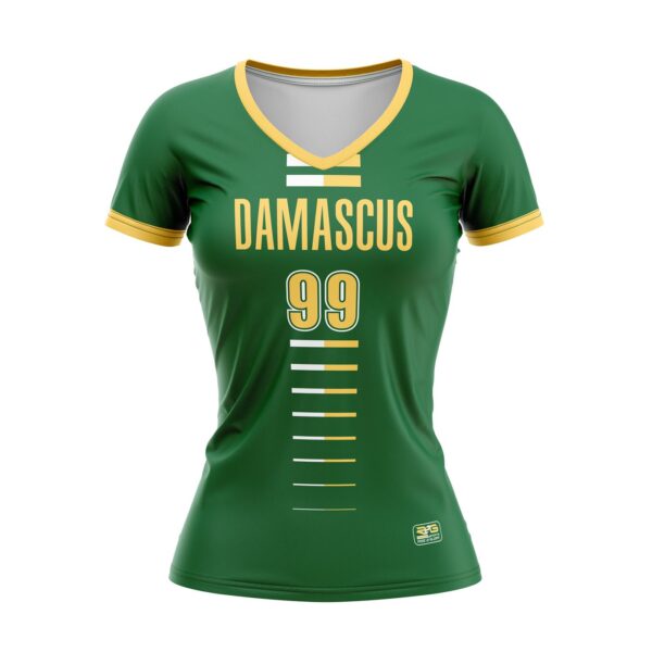 Fastpitch Cap Sleeve Pullover Jersey. Front