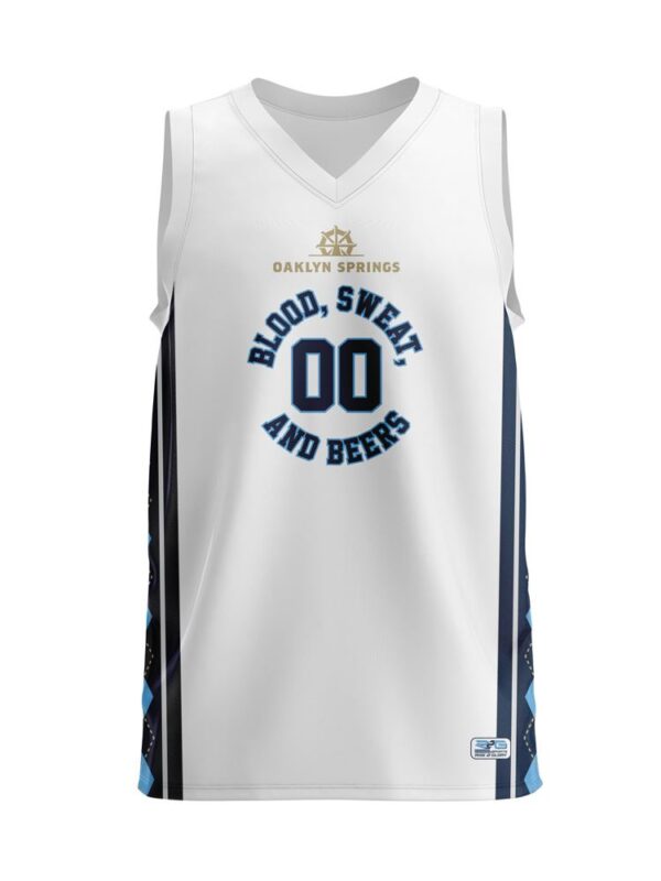 Reversible Basketball Jersey - Proline pattern -front