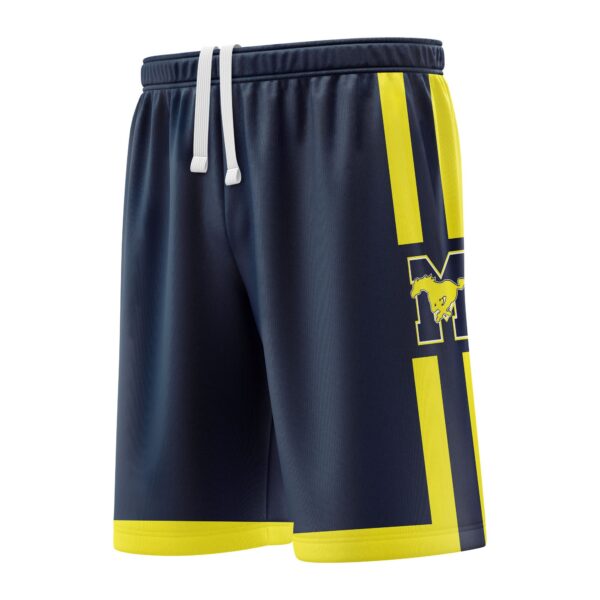 Basketball Shorts - Pro-Line Pattern - left view