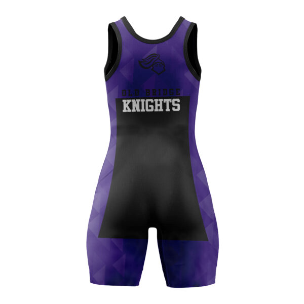 Full Dye Sub Wrestling Singlet-back