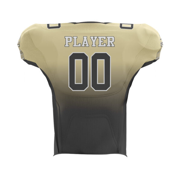 Football Jersey - Pro-Fit 14 Panel Compression Pattern back