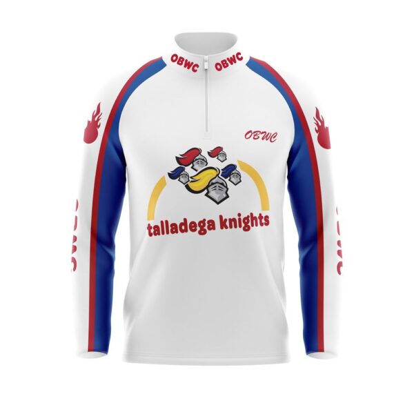 Full Dye Sub 1/4 Zip Pullover front