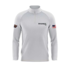 Full Dye Sub 1/4 Zip Pullover front