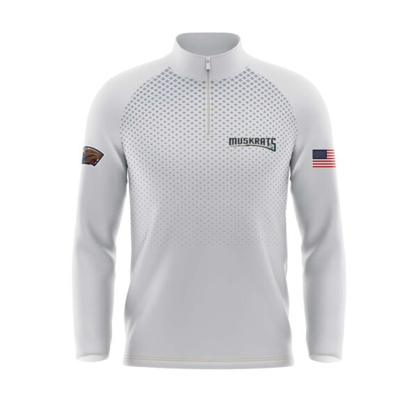 Full Dye Sub 1/4 Zip Pullover front