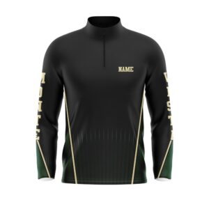 Full Dye Sub 1/4 Zip Pullover front