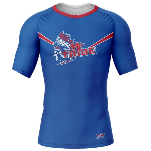 Full Dye Sub Compression Shirt - Short Sleeves front