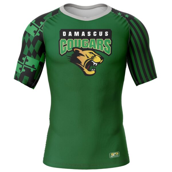 Full Dye Sub Compression Shirt - Short Sleeves front