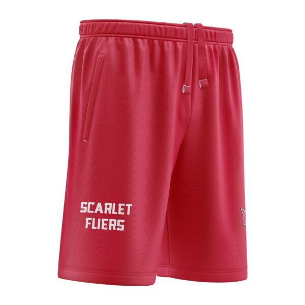 Full Dye Sub Fastpitch Shorts with pockets. Right view