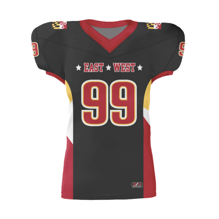 Full Dye Sub Football Jersey - Varsity Pattern front