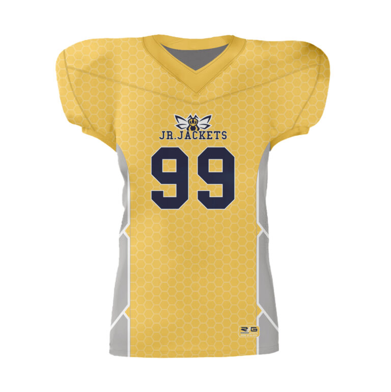 Full Dye Sub Football Jersey - Varsity Pattern front