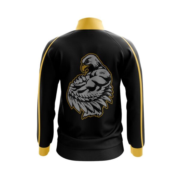 Full Dye Sub Full Zip Warmup Jacket back