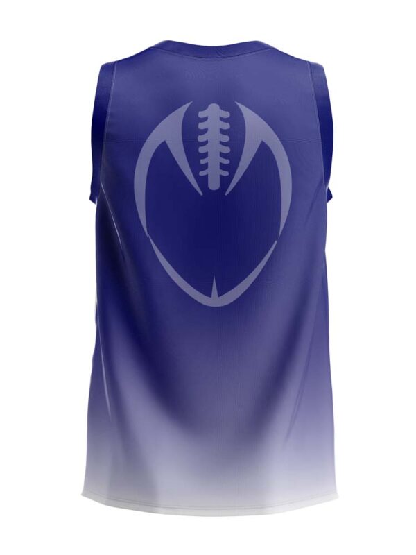 Full Dye Sub Sleeveless Workout Shirt - Crew Neck - back