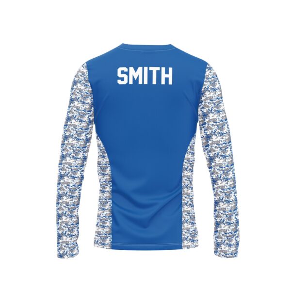 Full Dye Sub Workout Shirts - Long Sleeves back