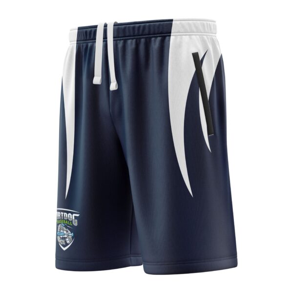 Full Dye Sub Workout Shorts with pockets