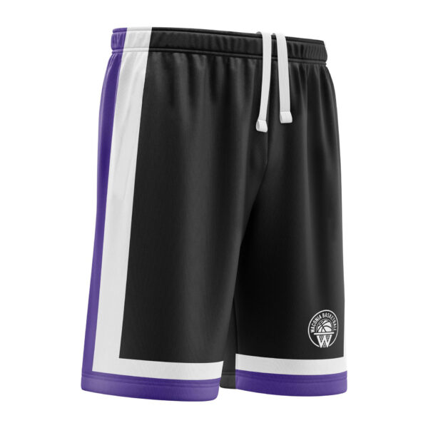 Full Dye Sub Workout Shorts - Varsity Pattern -right view