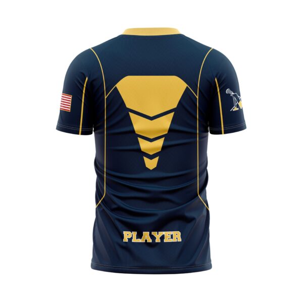 Lacrosse Shooter Shirt - Varsity Pullover Pattern back