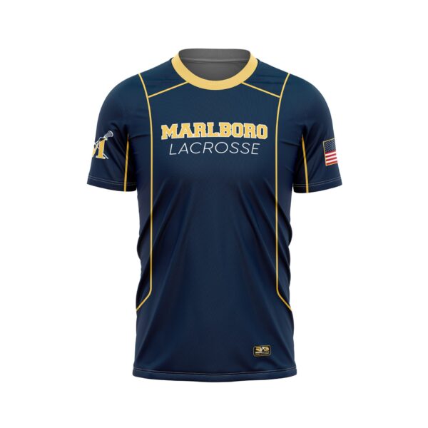 Lacrosse Shooter Shirt - Varsity Pullover Pattern front