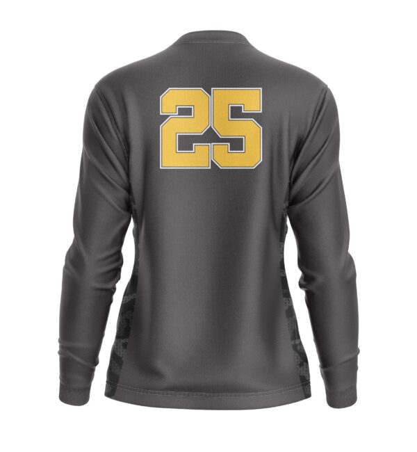 Long Sleeve Pullover Jersey - Pro Line Pattern - back
