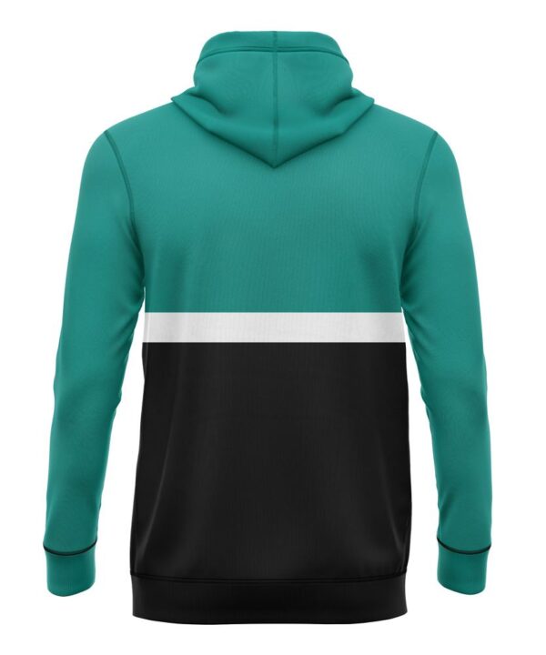 Pullover Hooded Jersey -Varsity Pattern back