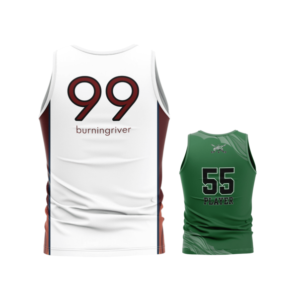 Reversible Sleeveless Lacrosse/Field Hockey Jersey - back