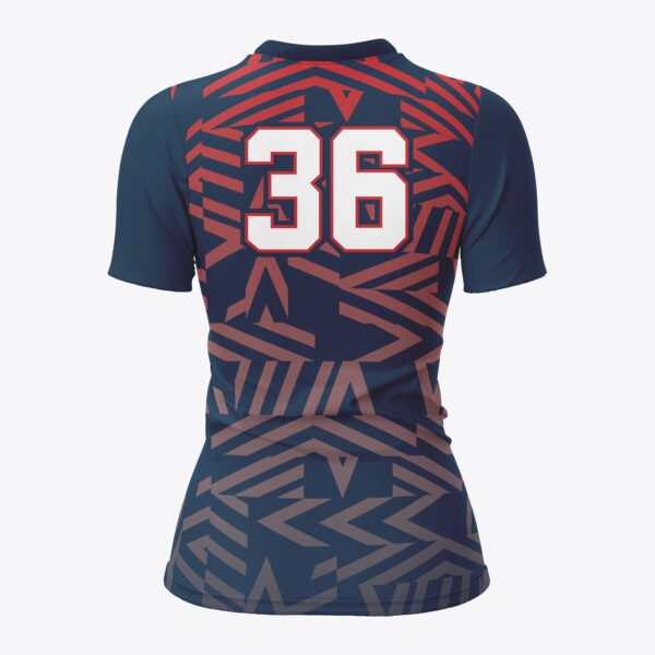 Reversible Soccer/Volleyball Jersey/Varsity Pullover Pattern back