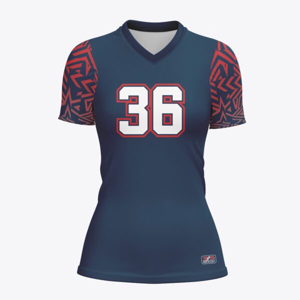 Reversible Soccer/Volleyball Jersey/Varsity Pullover Pattern front