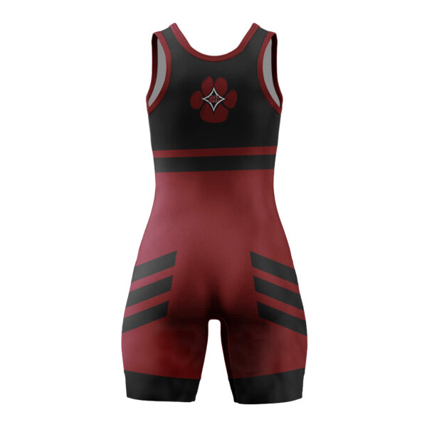 Full Dye Sub Reversible Wrestling Singlet - Single Ply - Varsity Pattern - Womens/Youth Girls - Image 4