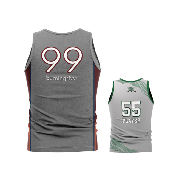 Sleeveless Lacrosse/Field Hockey Jersey - Reversible -back