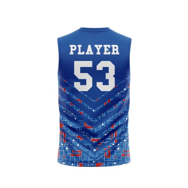 Sleeveless Racerback Pullover Jersey - Varsity Pattern back