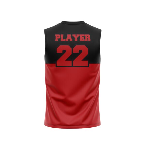 Sleeveless Racerback Pullover Jersey - Varsity Pattern back