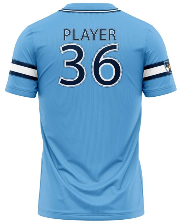 Sublimated Tackle Twill 2 Button Baseball Jersey