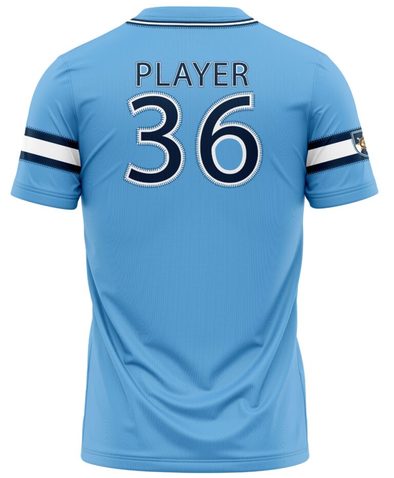 Sublimated Tackle Twill 2 Button Baseball Jersey