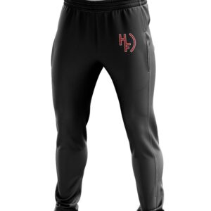 Sublimated Woven Microfiber Jogger Pattern Warmups front