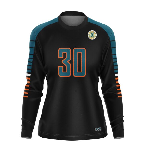 Volleyball Long Sleeve Jersey - Varsity Pattern - front
